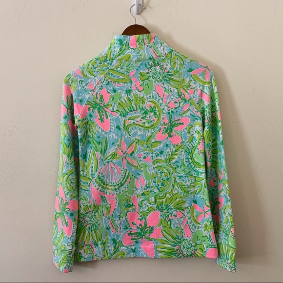 Lilly Pulitzer Coconut Jungle Popover XXS - Picture 2 of 4